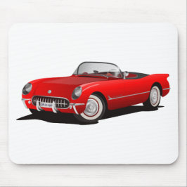 Mousepad Classic Red car