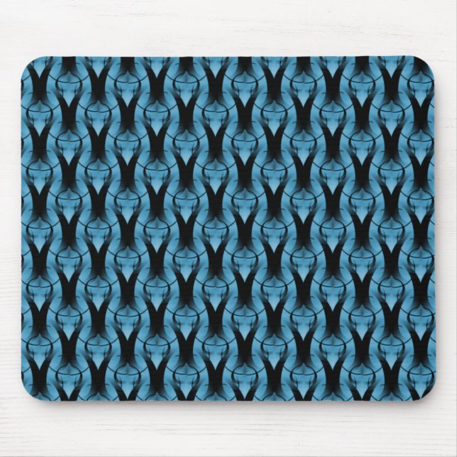 Mousepad Clássico Azul-Vibrante (Frente)