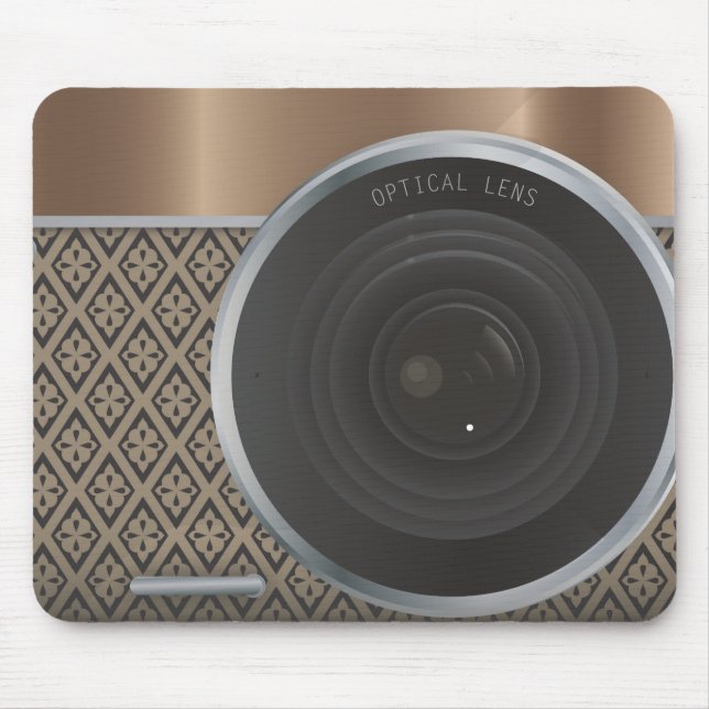 Mousepad Clássico da câmera (Frente)