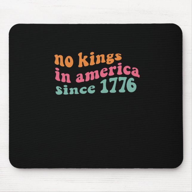 Mousepad Clássico da Liberdade Sem Reis na América desde 17 (Frente)