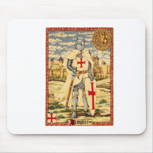MOUSEPAD CLÁSSICO DOS CAVALEIROS TEMPLAR