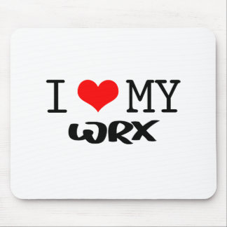 Mousepad Clássico "eu amo design do meu WRX"