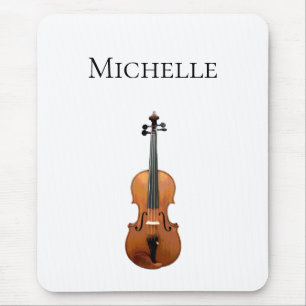 Mousepad Clássico Fiddle Musical Violin Personalizado