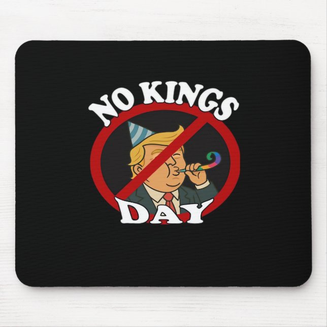 Mousepad Clássico Gráfico Vintage do Dia Sem Reis (Frente)