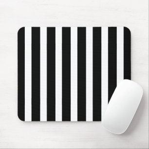 Mousepad Clássico Moderno, Preto e Branco com Strike