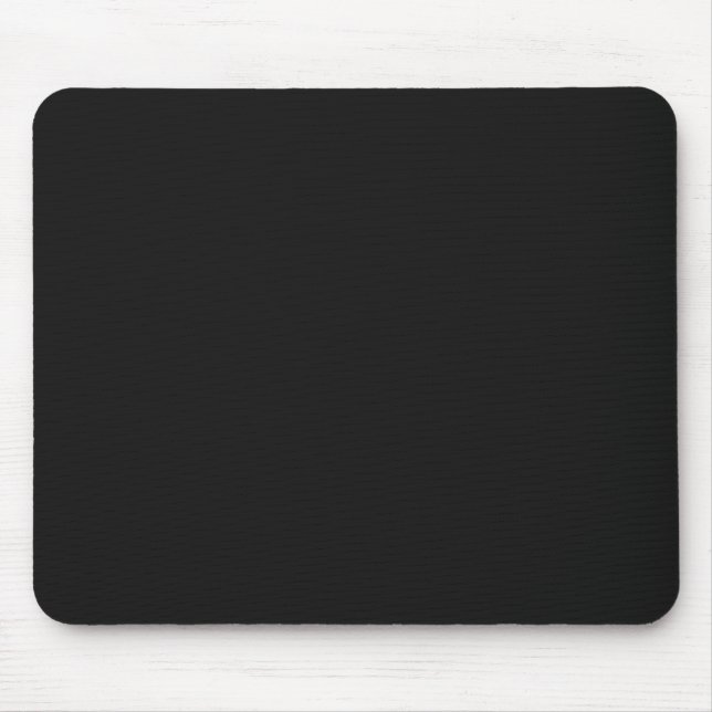 Mousepad Clássico Preto Personalizável (Frente)
