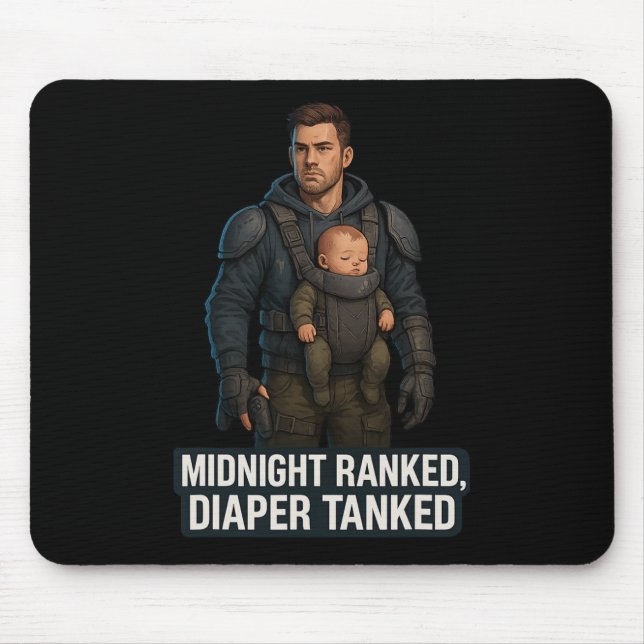 Mousepad Classificação da Meia-Noite  (Frente)