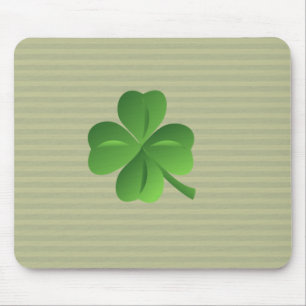 Mousepad Classy Trendy Irish Lucky Shamrock