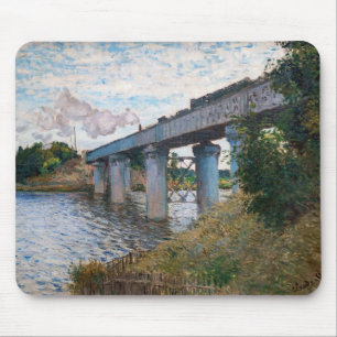 Mousepad Claude Monet - A Ponte Ferroviária na Argentina