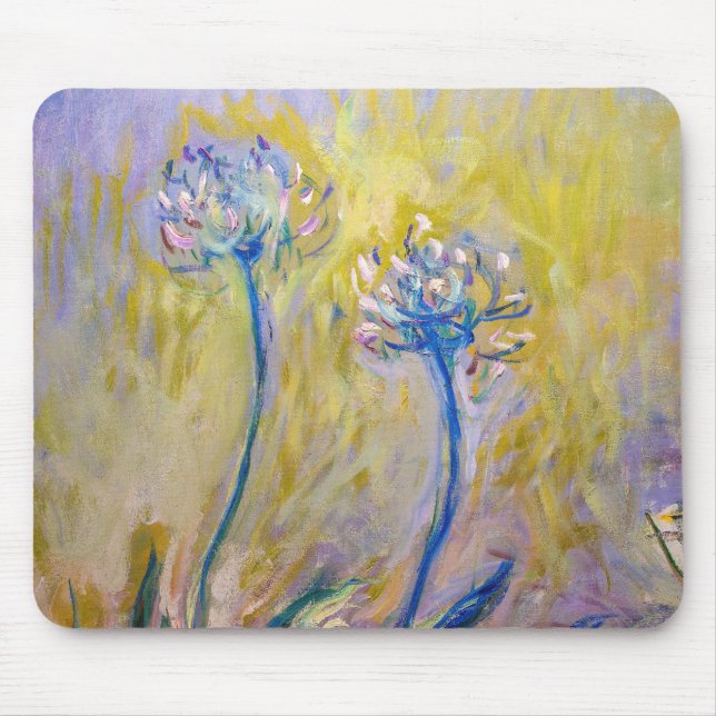 Mousepad Claude Monet - Agapanthus (Frente)