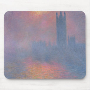 Mousepad Claude Monet as casas do parlamento, Londres