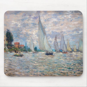 Mousepad Claude Monet - Boats Regatta na Argentina