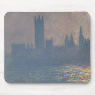 Mousepad Claude Monet - Câmaras do Parlamento, luz do sol