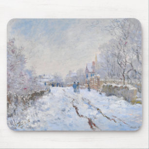 Mousepad Claude Monet - Cena de Neve na Argentina