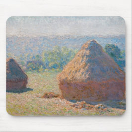 Mousepad Claude Monet - Haystacks, fim do Verão