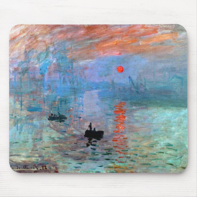 Mousepad Claude Monet Impressão (Frente)