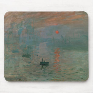 Mousepad Claude Monet - Impressão, Assalto do Sol