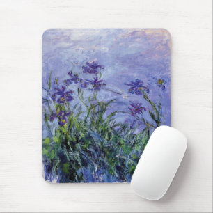 Mousepad Claude Monet Lila Irises