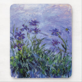 Mousepad Claude Monet Lila Irises