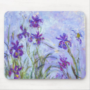 Mousepad Claude Monet - Lilac Irises / Iris Mauves