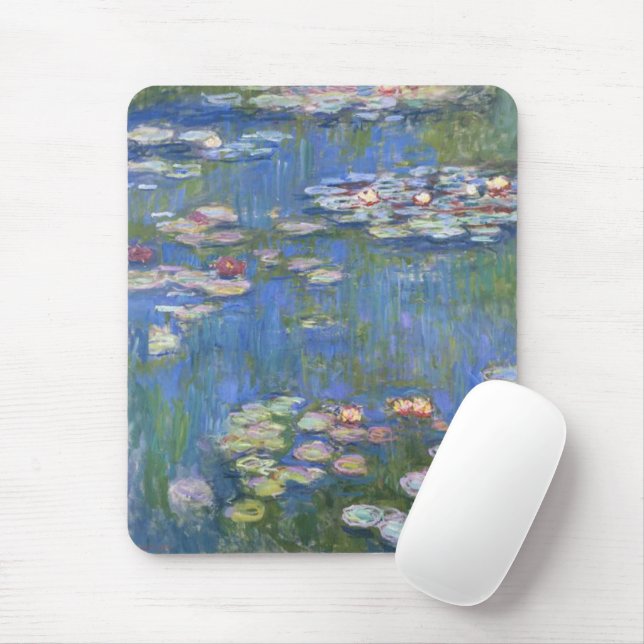 Mousepad Claude Monet // Lírios De Água (Com mouse)
