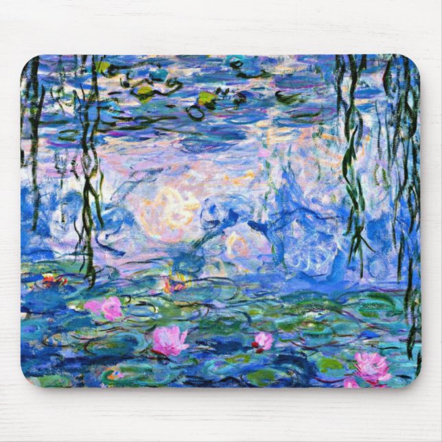 Mousepad Claude Monet - Lírios Hídricos, 1919, (Frente)