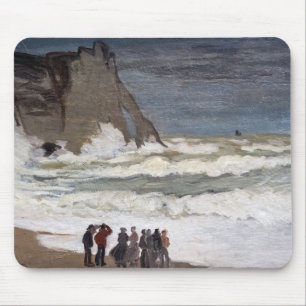 Mousepad Claude Monet - Mar duro em Etretat