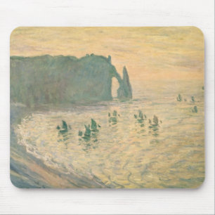 Mousepad Claude Monet os penhascos em Etretat, 1886