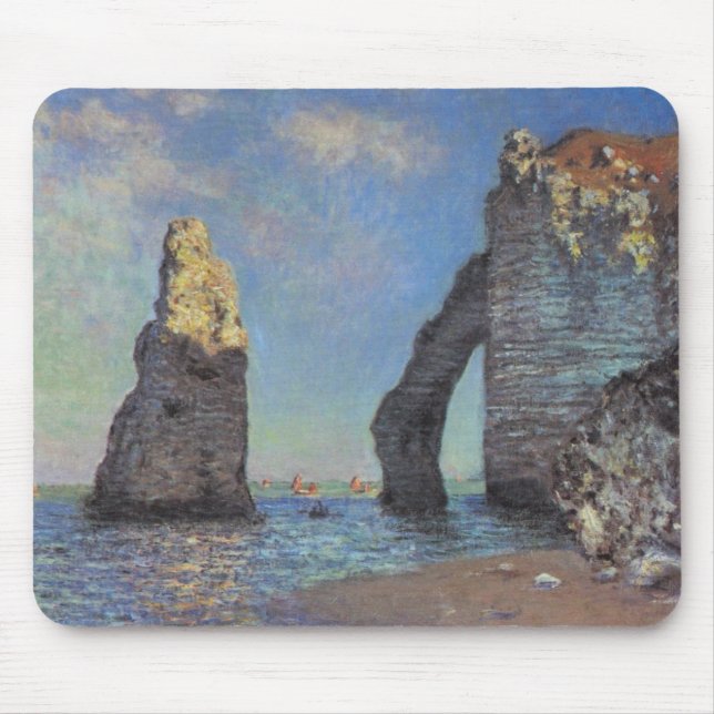 Mousepad Claude Monet os penhascos em presentes do destino  (Frente)