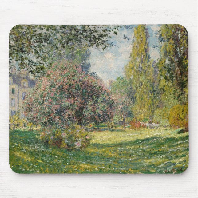 Mousepad Claude Monet| Paisagem: Parc Monceau (Frente)