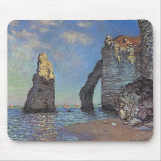 Mousepad Claude Monet - penhascos em Etretat