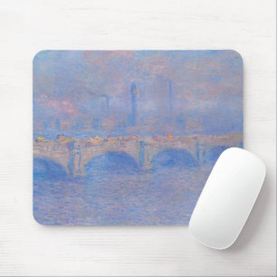 Mousepad Claude Monet Ponte de Waterloo Impressão de Arte d