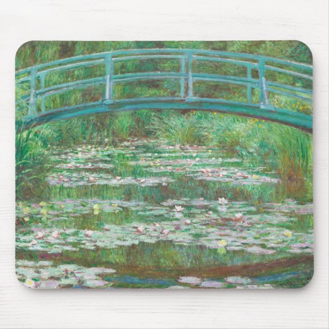 Mousepad Claude Monet, Ponte Japonesa. Impressionismo (Frente)