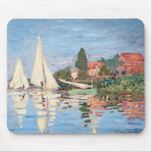 Mousepad Claude Monet - Regattas em Argenteuil