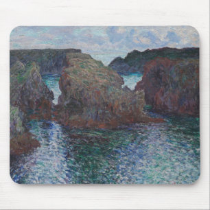 Mousepad Claude Monet - Rochas em Port-Goulphar, Belle-Ile