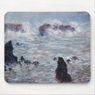 Mousepad Claude Monet - Tempestade ao largo da costa de Bel