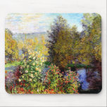 Mousepad Claude Monet Um Canto do Jardim em Montgeron<br><div class="desc">Título: A Corner Of The Garden At Montgeron Artist: Claude Monet Data: 1877 Style: Impressionismo Genre: Paisagem Mídia: Petróleo,  canvas</div>