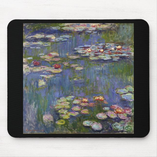 Mousepad Claude Monet , “ Water Lilies ” (Frente)
