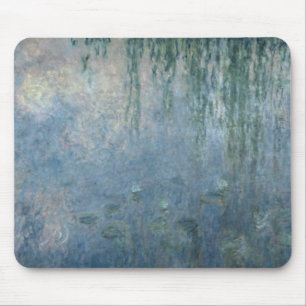 Mousepad Claude Monet Waterlilies: Salgueiro Weeping da