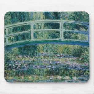 Mousepad Claude Monet's Water Lily e Ponte Japonesa