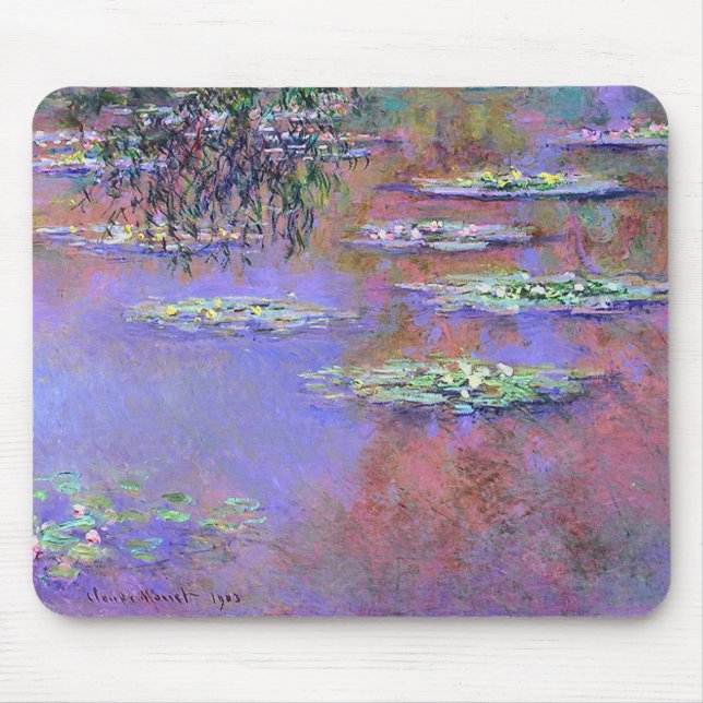 Mousepad Claude Monte Water Lily (Frente)