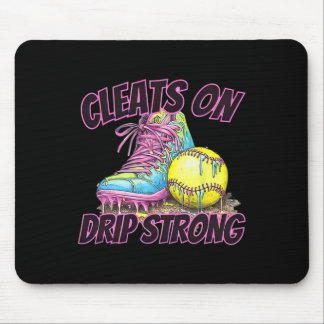 Mousepad Cleats On Drip Strong Softll Drip Softll Mom Retro