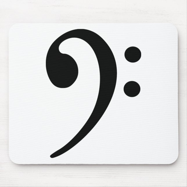 Mousepad Clef baixo (Frente)