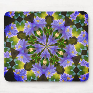 Mousepad Clematis Abstrato Flower Art