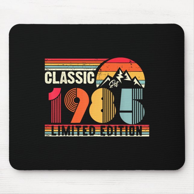 Mousepad Clic 1985 Limited Edition 40 Year Old 40th Birthda (Frente)