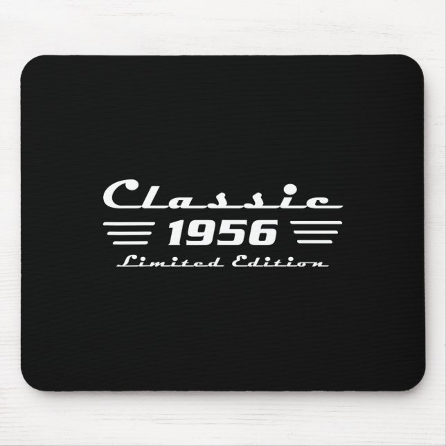 Mousepad Clic 70 Birthday Decorations Men 70yr 1956 70th Bi (Frente)