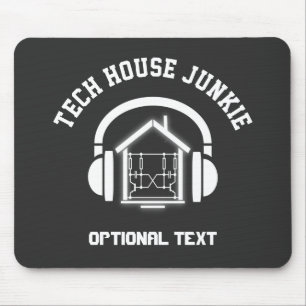 Mousepad Cliente de Junkie de Música da Tech House