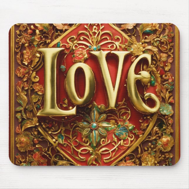 Mousepad "Clique com confiança: Mouses pads viáveis" (Frente)