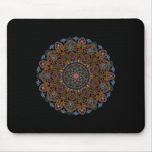 Mousepad Clique em Estilo Mandala 86 47 Sutil Anti Trump Re