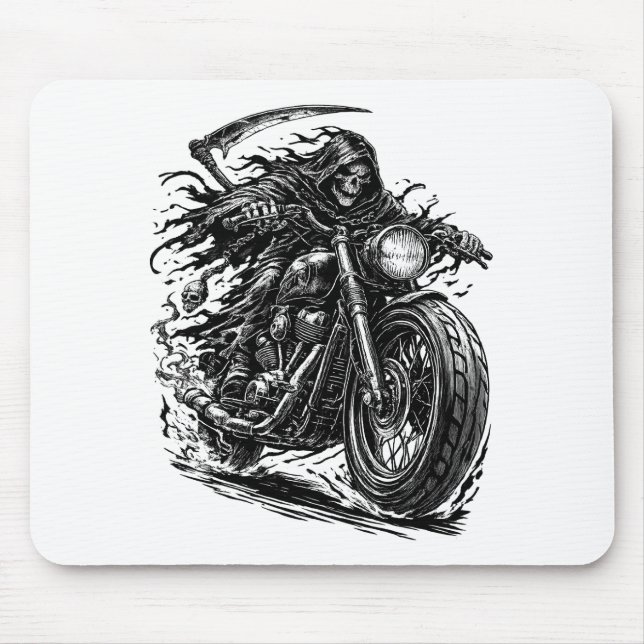 Mousepad Cloaked Reaper Chopper Rider  (Frente)